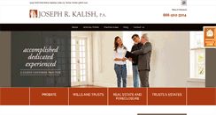 Desktop Screenshot of josephkalish.com